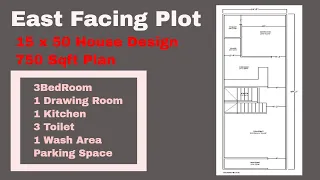 Ghar Ka Naksha || 15x50 House Plan || 15 By 50 House Design || Makan Ka Naksha