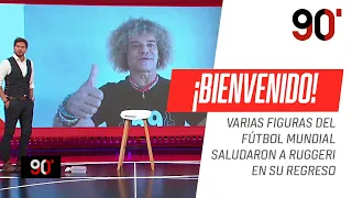 ¿Se emocionó? Una sorpresa para #Ruggeri en su regreso tras recuperarse