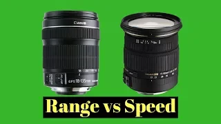 Canon 18-135 vs Sigma 17-50 - Can't Decide Between FASTER and LONGER?