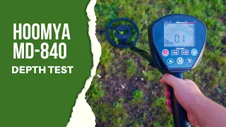 Hoomya MD-840 Metal Detector Review and Depth Test