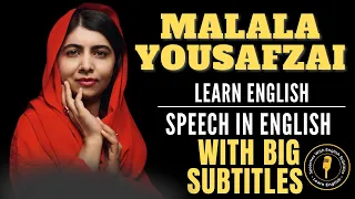 WooENGLISH SPEECH | MALALA YOUSAFZAI - Nobel Peace Prize (English With Big  Subtitles)