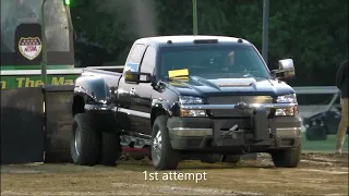 Truck Pulling 8500 Work Stock Diesel Trucks Matt Calland Memorial Pull Urbana OH 2023