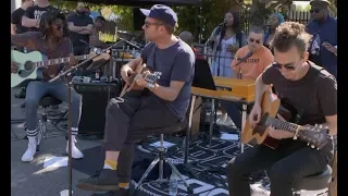 EXCLUSIVE: Gorillaz Street Performance of "Re-Hash"