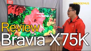 Review X75K | 4K Ultra HD | High Dynamic Range (HDR) | Smart TV (Google TV)