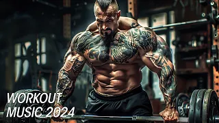 BEST WORKOUT MUSIC MIX 💪 AGGRESSIVE HIPHOP TRAP & BASS 🔥 GYM MOTIVATION MUSIC 2024