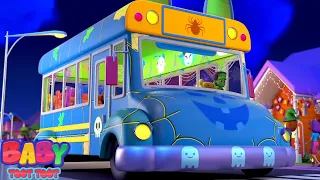 Колеса на автобусі англійською і Хелловін мультики для дітей