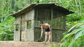 How To Build Bamboo House 2021 With Girl | Lý Thị Ca - Ep.69