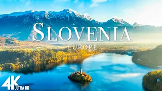 FLYING OVER SLOVENIA 4K UHD - Relaxing Music Along With Beautiful Nature Videos - 4K UHD TV