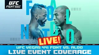 UFC Vegas 44: Rob Font vs Jose Aldo | LIVE COVERAGE
