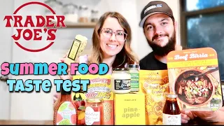 Tasting all the New Summer Items at Trader Joe’s for 2022!