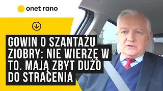 Gowin o szantażu Ziobry: nie wierzę w to. Mają zbyt dużo do stracenia