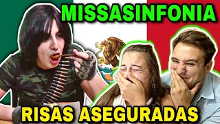 🇪🇸 REACCIÓN a @MissaSinfonia 🇲🇽 PROBANDO COMIDA MILITAR 😂 **ya echaba de menos esto**