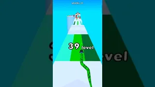 Colorful Snake Funny 😂😂 Level 21 Gameplay ALL LEVELS | #shorts #viral