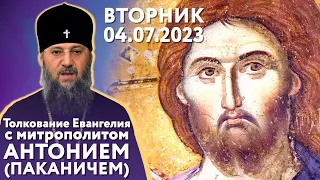 Толкование Евангелия с митр. Антонием (Паканичем). Вторник, 4 июля 2023 года.