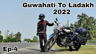 Delhi To Mukerian | Guwahati To Ladakh 2022 | Ep.04