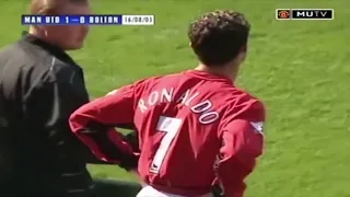 Cristiano Ronaldo’s Debut vs Bolton!