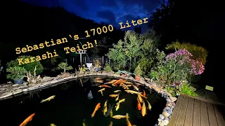 Zu Besuch bei Hobby Koi Züchter Sebastian /@Back_to_nature75!! Karashi soweit das Auge reicht!!