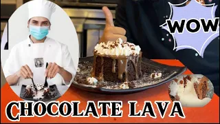 Molten chocolate cake | chocolate lava cake