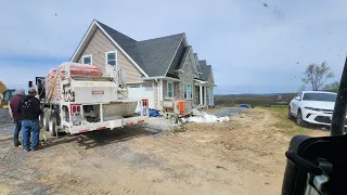 skidsteer work 4 hrs,  full days rental fee.