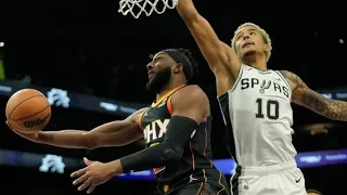 San Antonio Spurs vs Phoenix Suns - Full Game Highlights | October 31, 2023-24 NBA Season
