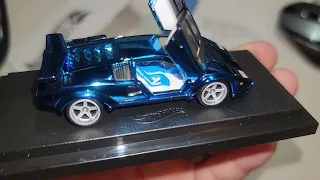 Hot Wheels 2022 RLC Selections '82 Lamborghini Countach LP500 S Blue