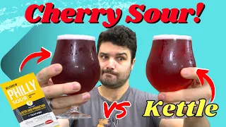 Brewing a KETTLE Vs Philly Yeast Cherry SOUR!