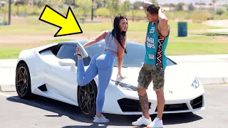 EXPOSING A GOLD DIGGER AT THE PARK!!