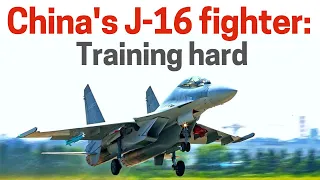 China's J-16 fighter: Training Hard! The heavy jets practice with the J-20 and J-10 fleet