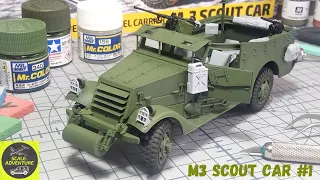 M3 Scout car Zvezda 1/35