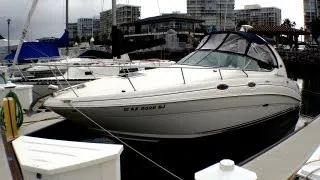 2004 280 Sea Ray Sundancer walk thru. For sale in San Diego!