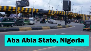 Aba Abia State Nigeria has only one flyover. Check it out!