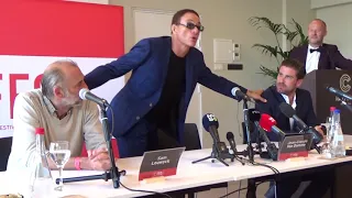 Persconferentie "Lukas": Jean-Claude Van Damme doet zijn intrede