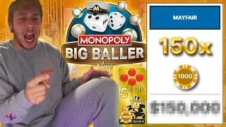 NEW MONOPOLY BIG BALLER LIVE GAME SUPER SQUIRTS!