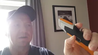 Fiskars Snap Off Utility Knife, 18 mm - Stan's Testimonial