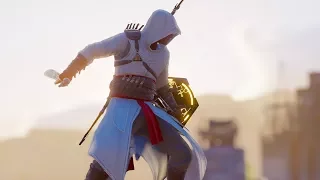 Assassins Creed Origins: Stealth Gameplay And Action Kills (Playstation 4)