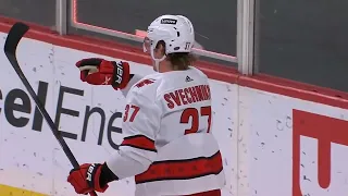 Андрей Свечников / Svechnikov 79 гол в НХЛ 20 в сезоне  (гол+пас 184)  /13.02.2022/  (13257)