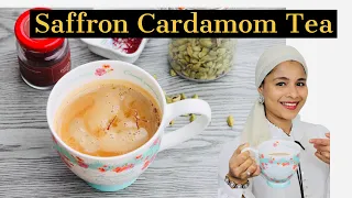 Saffron Cardamom Tea- Rich & Elegant Chai Recipe- Indian Tea