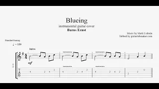 Burns Ernst - Blueing TAB - vintage instrumental guitar tabs (PDF + Guitar Pro)