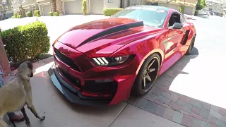 Installing wide body on Manny's 2015 mustang