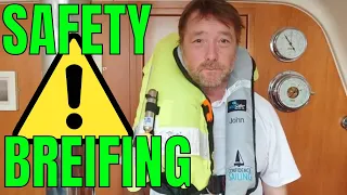 How to Conduct a crew safety briefing on a small boat or sailing yacht