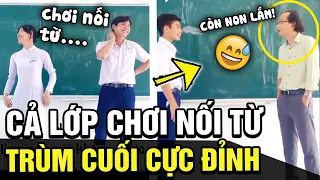 Cả lớp chơi 'NỐI TỪ', 'THẦY GIÁO' và 'LỚP TRƯỞNG' PK cực gắt, hồi hộp đến phút cuối cùng | TÁM TV