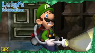 Luigi's Mansion ⁴ᴷ Area 3 100% (All Boos, Gold Portraits)