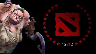 Getting Pudge In 12v12 Will Make You Land Hooks Like A Pro | 12v12 Dota