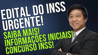 Edital do INSS - Concurso confirmado - Prova 27/11 - Prof Eduardo Tanaka - Direito Previdenciário