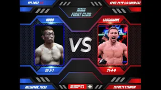 PFL 2022 #2: Brendan Loughnane vs. Ryoji Kudo - Fight Breakdown & Predictions