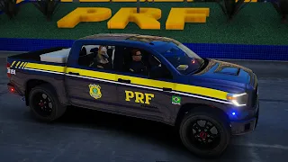 ENQUADRO DA PRF | PERSEGUIÇÃO | GTA V PRF | GTA 5 POLICIAL (LSPDFR)