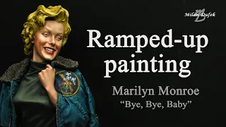 Painting bust - Marilyn Monroe - From A to Z