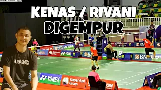 KENAS / RIVANI Dibombardir Smash Di Kejuaraan Nasional Badminton Indonesia