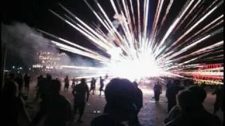 Crazy Fireworks at Full Moon Party 2010