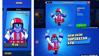 I BOUGHT SUPERSTAR STU-Brawl Stars